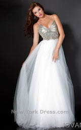 1 of 4 Jovani LE3985 White