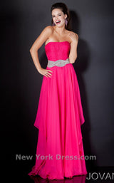 1 of 2 Jovani LE5306 Fuchsia