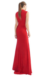 4 of 8 Mac Duggal 25034I Red