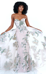 1 of 2 Cecilia Couture 2506 Pink-Floral