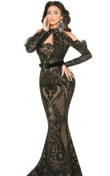 MNM Couture 2514 Dress Black