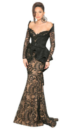 1 of 2 MNM Couture 2524 Emerald Green