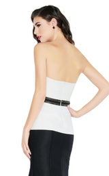 4 of 4 Mac Duggal 25303R White/Black