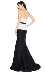 2 of 4 Mac Duggal 25303R White/Black