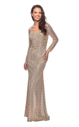2 of 14 La Femme 25331 Light Gold