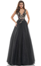 2 of 8 Colors Dress 2549 Dress Black-Red