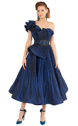 2 of 11 MNM Couture 2565 Navy-Blue