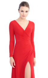 7 of 12 Mac Duggal 25685I Deep Red