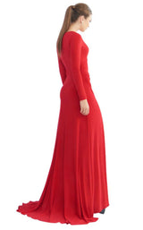4 of 12 Mac Duggal 25685I Deep Red
