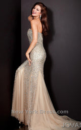 6 of 7 Jovani 4426 Champagne