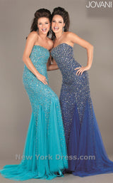 2 of 7 Jovani 4426 Turquoise