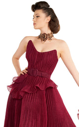 7 of 11 MNM Couture 2570 Dress Cherry