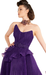 9 of 11 MNM Couture 2570 Dress Purple