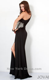 2 of 3 Jovani 4728 Black