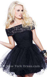 1 of 2 Sherri Hill 2844 Black