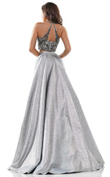 4 of 12 Colors Dress 2587 Dress Black-Silver