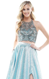 9 of 12 Colors Dress 2587 Dress Light-Blue