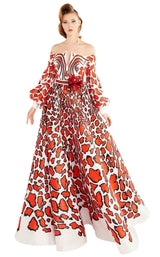 1 of 4 MNM Couture 2590 Dress White