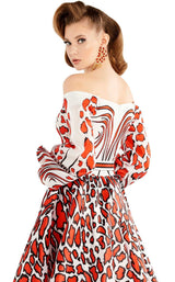 4 of 4 MNM Couture 2590 Dress White