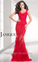 Janique 1344 Red/Red