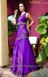 2 of 2 MNM Couture 6687 Purple