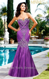 3 of 5 MNM Couture 6748 Purple