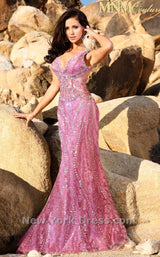 2 of 2 MNM Couture 6854 Purple