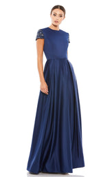 1 of 4 Mac Duggal 25947 Dress Navy