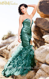 2 of 3 MNM Couture 7207 Green