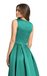4 of 4 Mac Duggal 25953i Dress Emerald-Green