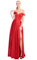 2 of 8 Mac Duggal 25958I Red