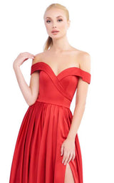 6 of 8 Mac Duggal 25958I Red