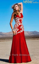 1 of 3 MNM Couture 7416 Red