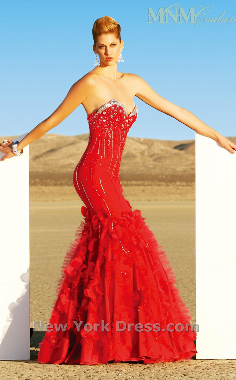 MNM Couture 9027 Red