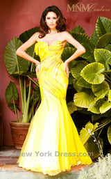 2 of 2 MNM Couture 9028 Yellow