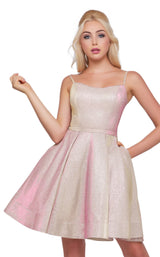 5 of 6 Mac Duggal 25982I Pretty-In-Pink