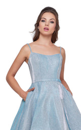 4 of 6 Mac Duggal 25982I Shimmering-Ice