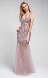 2 of 4 Glitz and Glam GG259 Dress Rose