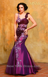 1 of 2 MNM Couture 6602 Purple