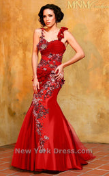 2 of 2 MNM Couture 6602 Red