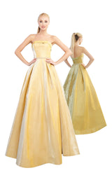 1 of 2 Mac Duggal 26009I Gold