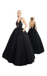 1 of 4 Mac Duggal 26028I Jet-Black