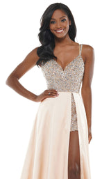 9 of 16 Colors Dress 2604 Dress Champagne
