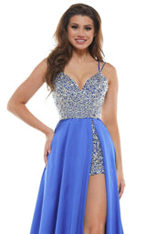 12 of 16 Colors Dress 2604 Dress Royal