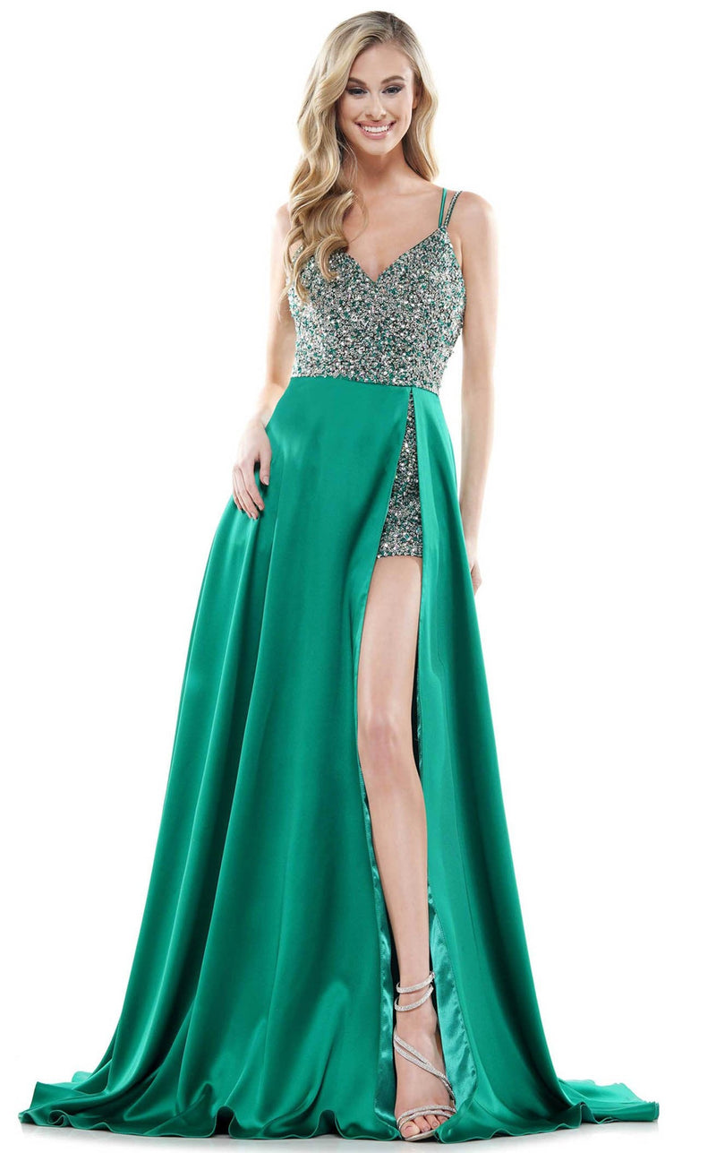 Colors Dress 2604CL Kelly Green