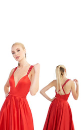 4 of 6 Mac Duggal 26053I Deep Red