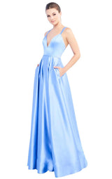 2 of 6 Mac Duggal 26053I French Blue