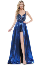 1 of 10 Colors Dress 2606 Jumpsuit Royal