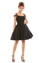 1 of 4 Mac Duggal 26077 Dress Black