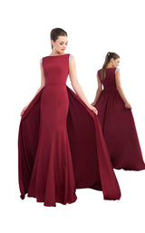 1 of 4 Mac Duggal 26088I Deep Red